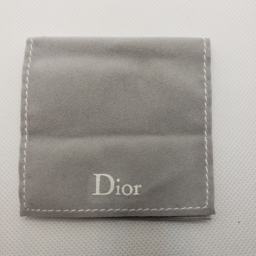 Authentic Dior Velvet Compact Mirror Pouch 6" x 3"